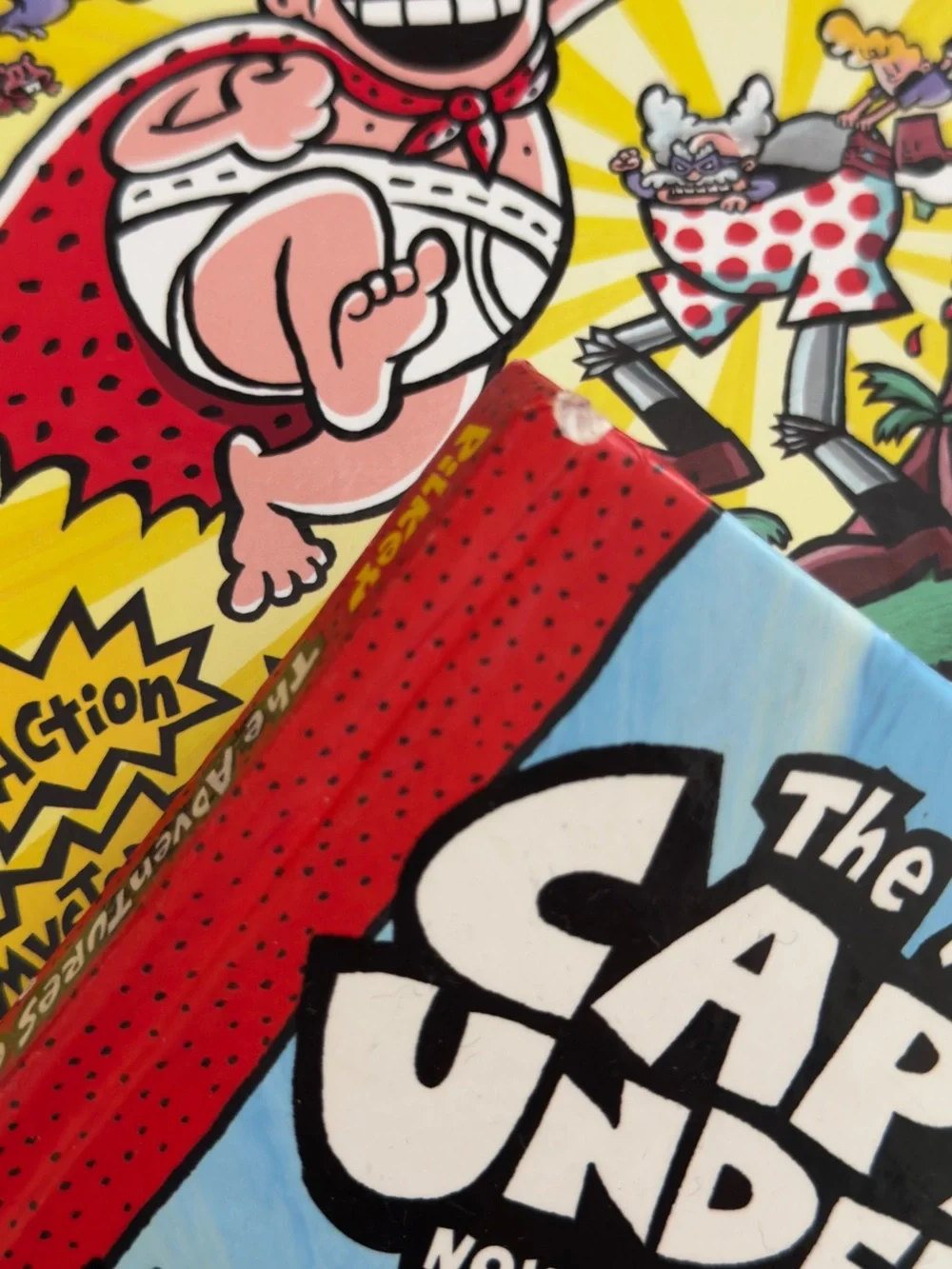 Captain Underpants By Dav Pilkey - Hardcover Book Set